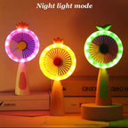 Cute Handheld USB Rechargeable Fan