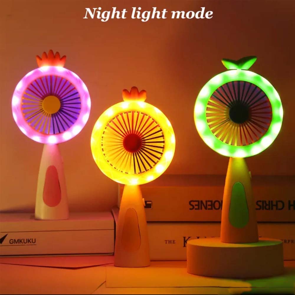 Cute Handheld USB Rechargeable Fan
