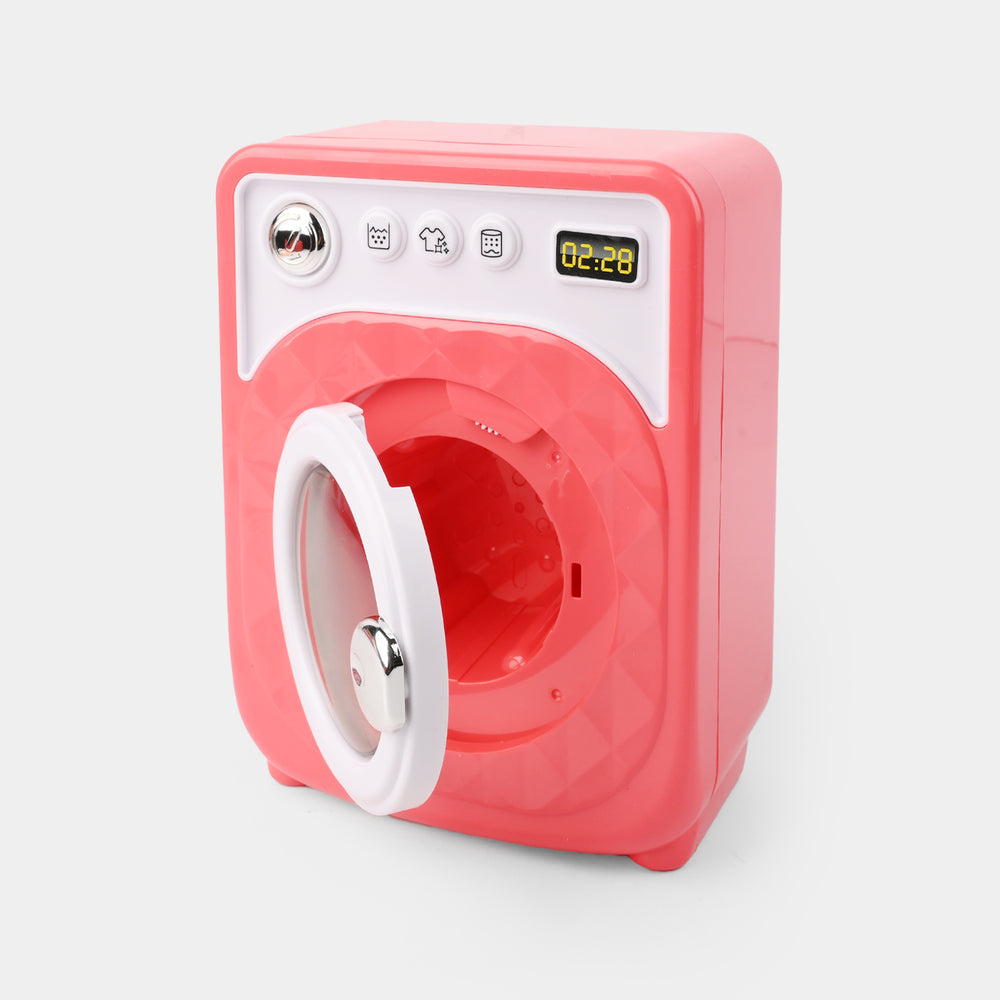 Kids Pretend Play Washing Machine Toy – Realistic Home Appliance Toy