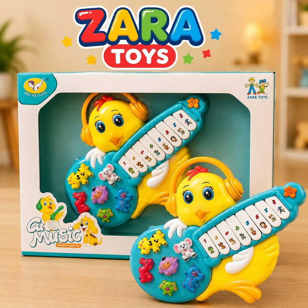 Cute Music Duck Piano Toy for Kids