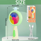 Cute Handheld USB Rechargeable Fan